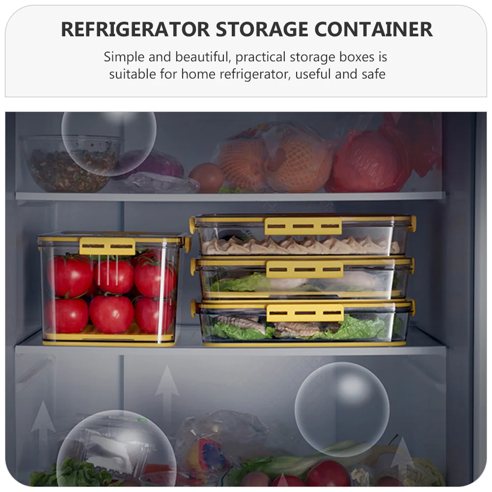 

Freshness Box Vegetable Fruit Keeper For Refrigerator Fridge Storage Containers Freezer Storage Box Kitchen Organizer