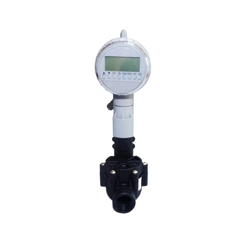 

3/4 Inch Diaphragm Structure Normally Closed Irrigation Solenoid Water Valve with Solar Timer