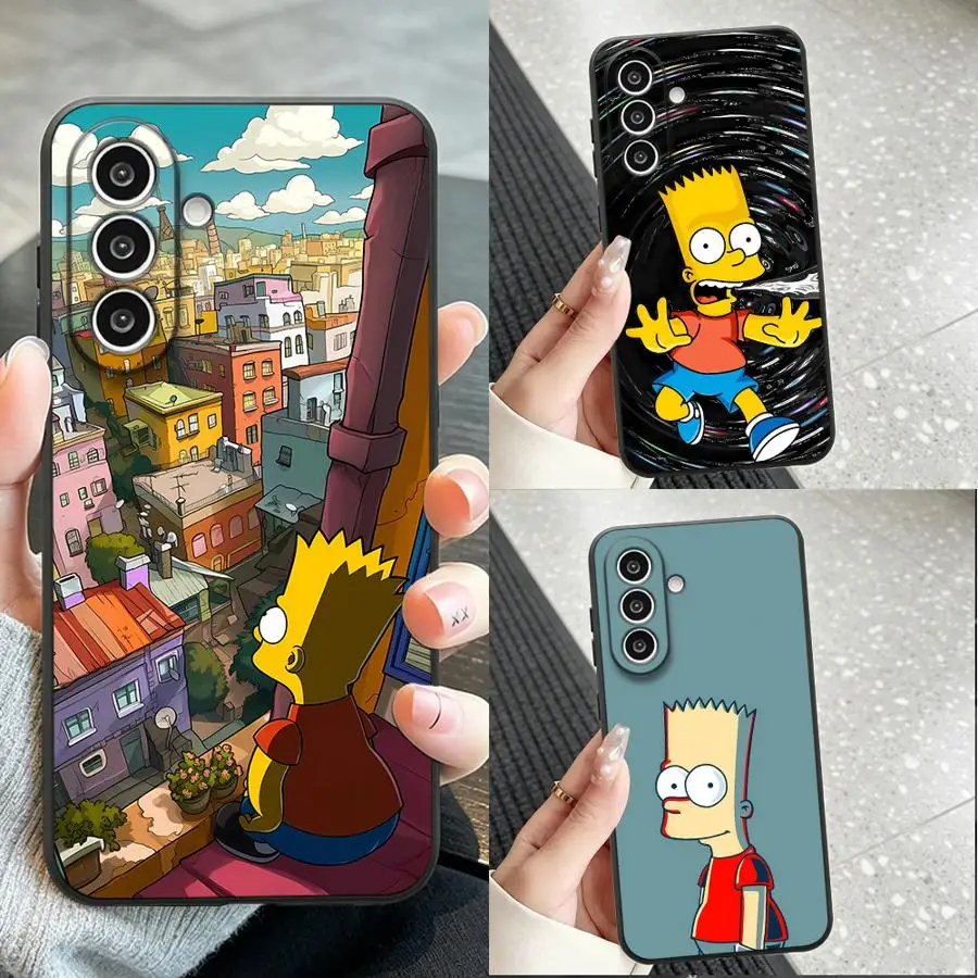Simpsons Quirky Print Case for Samsung Galaxy A57 A50 A05 A73 A51 A15 A37 A55 A25 A16 A53 A17 A52 A36 A06 Phone Cover A41 A70
