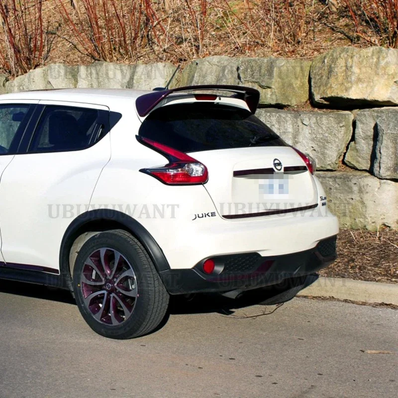 For Nissan Juke 2010 2011 2012 2013 2014 2015 Auto Part ABS Plastic Unpainted Primer Rear Trunk Boot Wing Lip Spoiler