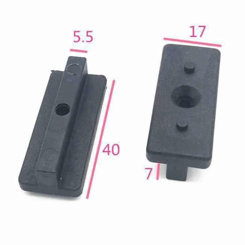 

200pcs Composite Deck Clips - Hidden Fasteners for WPC Decking, Plastic Deck Clamps for Outdoor Flooring