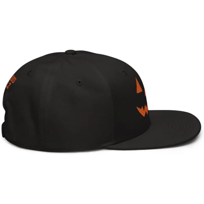 Halloween Men's and Women's Baseball Caps Fun Pumpkin Faces Adjustable Halloween Party Hats ﻿