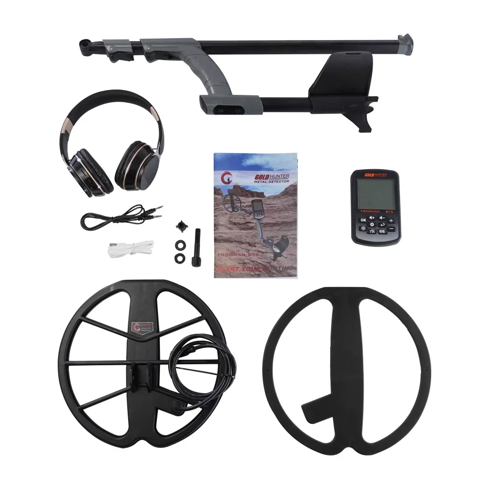 Gold Hunter B75 Gold Detector Metal Detector sotterraneo Metal Detector professionale per oro Pinpointer impermeabile