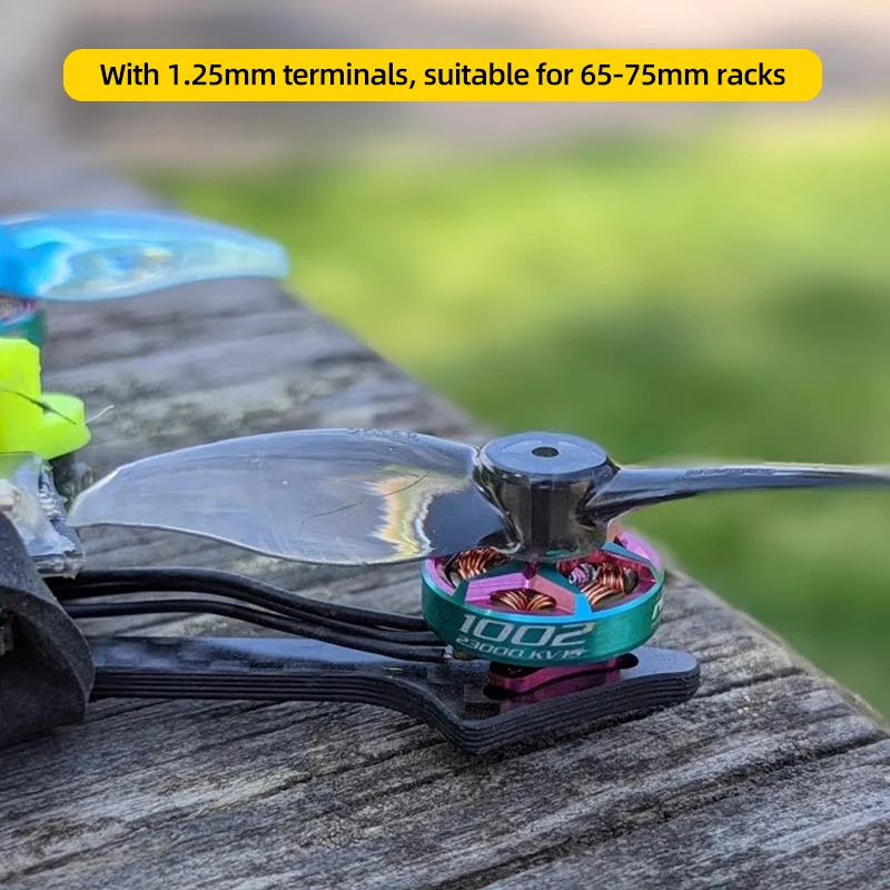 RCINPOWER GTS V3 1002 14000KV 19000KV 22000KV 1-2S Бесщеточный двигатель для зубочисток 75 мм Tinywhoop до канального дрона с рамой 2/2,5 дюйма
