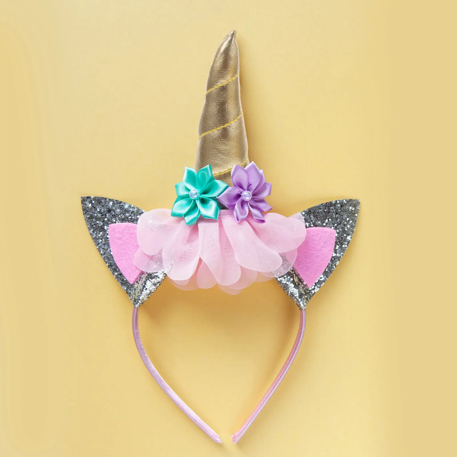 

10pcs Horn Ornament for Kids Photo Prop Fake Horn Supplies