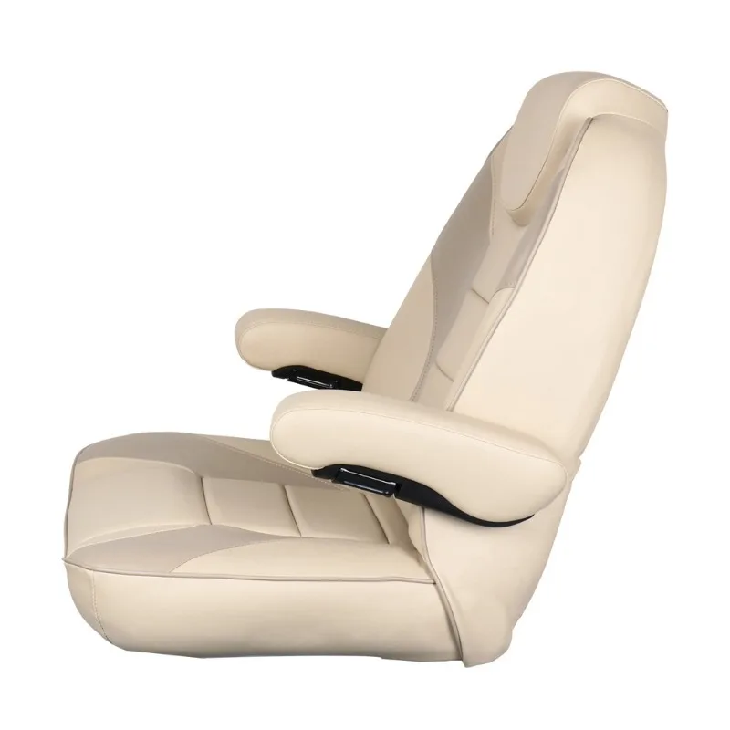 Marine Driver's Chair, Yacht RV Backrest Armrest Adjustable Driver's Chair Anti-UV Seat
