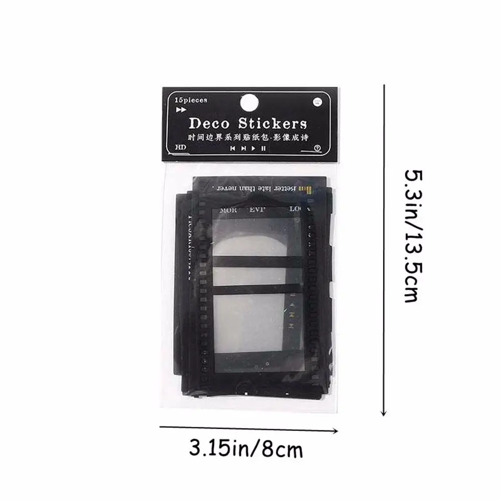 ديكور سكرابوكينغ خلفية الزخرفية خمر والعتاد من الذاكرة ملصقات الحيوانات الأليفة الإطار سلسلة ملصقات ملصقات القرطاسية #6