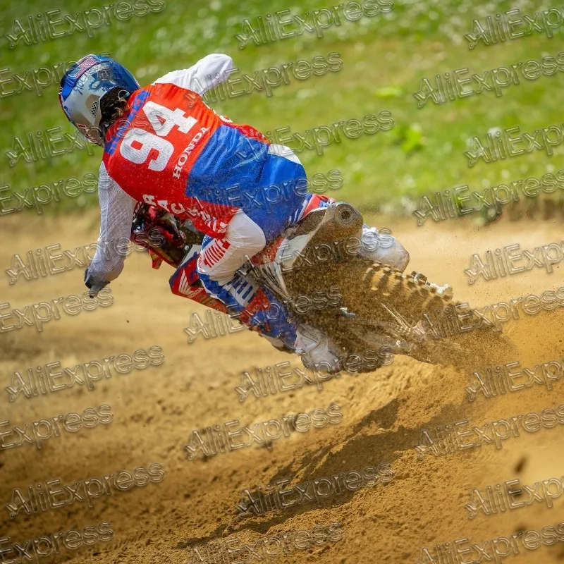 

Honda # 94, ROCZEN 2025, осенняя мотоциклетная майка с длинными рукавами, рубашка для верховой езды, дышащая гоночная экипировка, удобный мото-топ для бездорожья