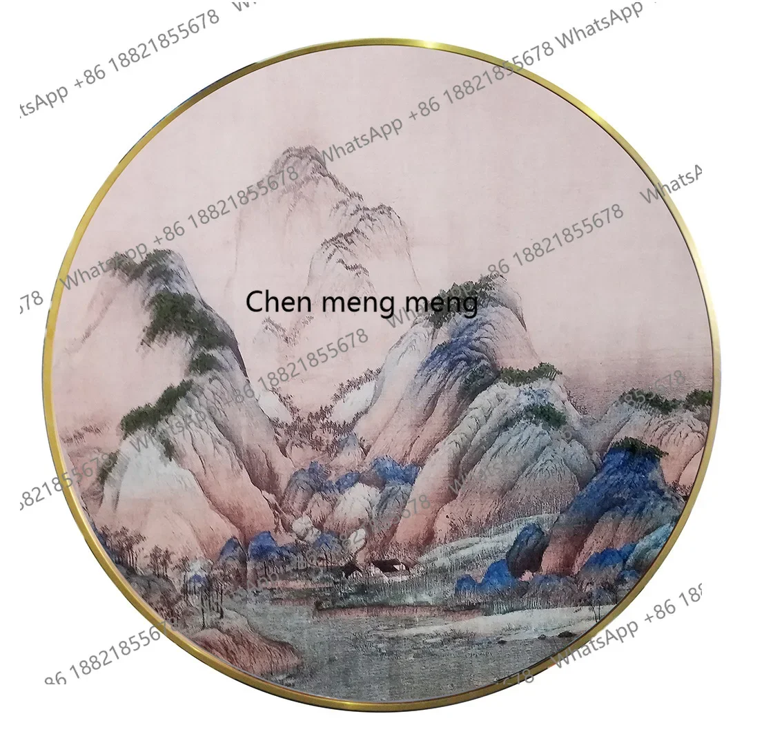 H178Three-dimensional painting new Chinese style living room restaurant entrance hotel craft decoration hanging painting