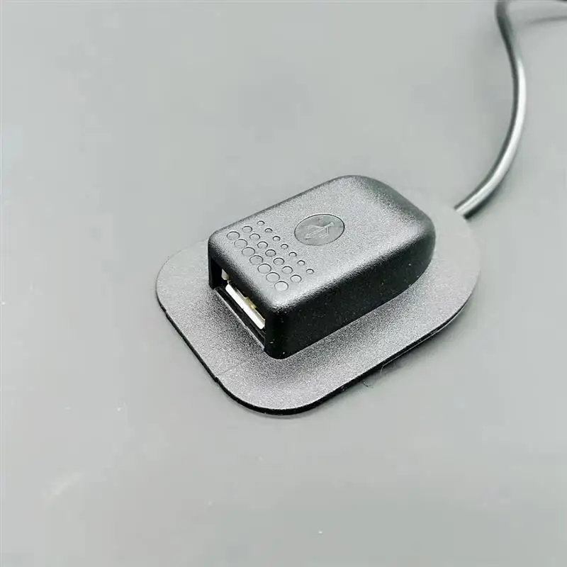 Mochila com porta de carregamento usb, porta externa para interface usb e cabo de carregamento, acessórios de carregamento para bolsa de ombro de viagem