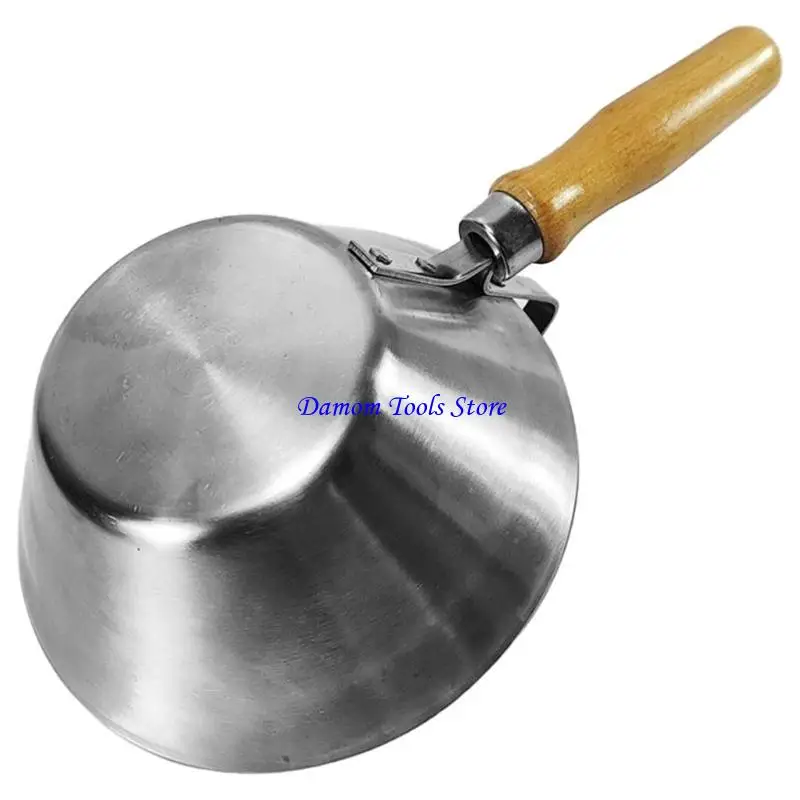 57BE All-Gupher Bucket Stain Ducket Ducket مع حوض مزج المقبض الخشبي