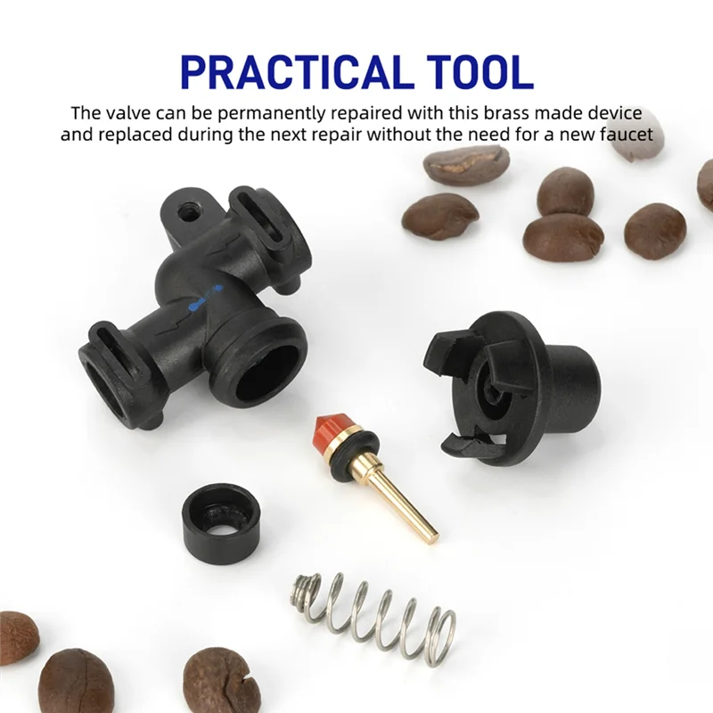 

AT19-3 шт., штифт клапана кофемашины, медь для уплотнения выпускного клапана Jura и уплотнительное кольцо