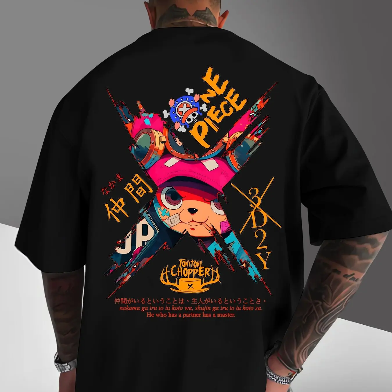 

Harajuku аниме Chopper ONE PIECE летняя футболка мужская хлопковая футболка большого размера для фитнеса винтажная уличная женская повседневная свободная футболка с короткими рукавами