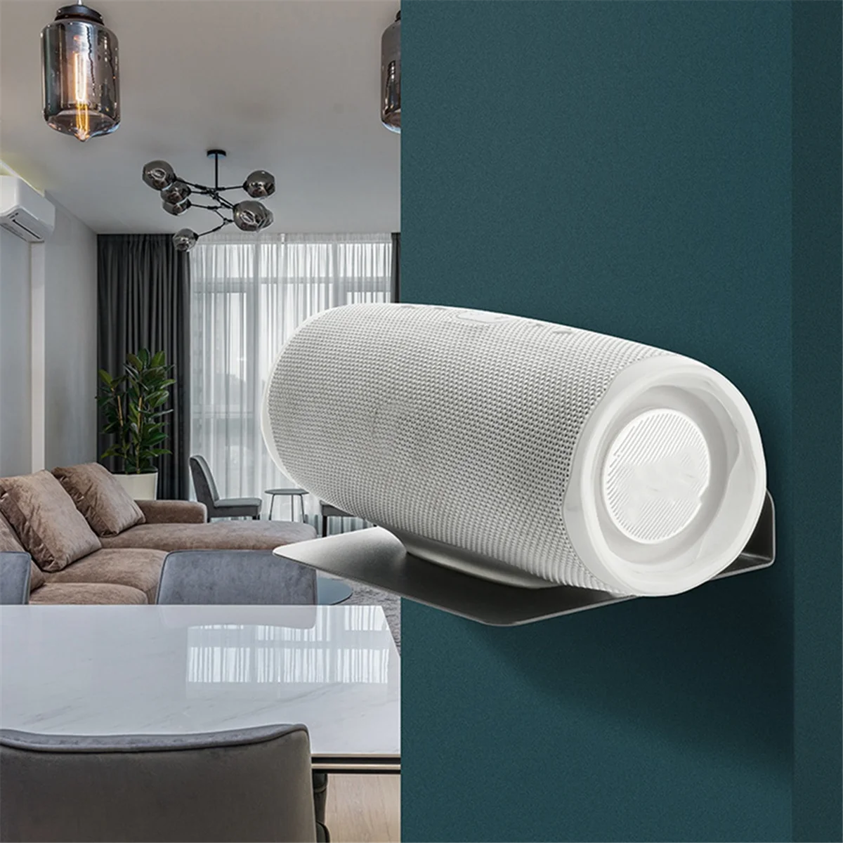 POP-lMталлическая настенная полка, подставка для динамика, настенная полка, крепление для динамика Bluetooth, мобильных телефонов, полка для игрушечного дисплея