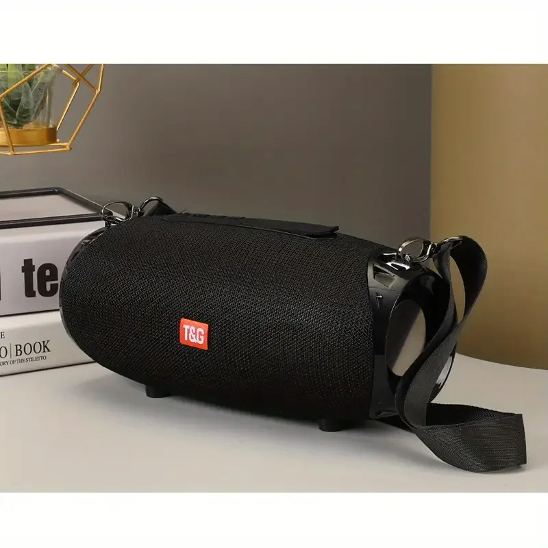 TG534 Tragbarer kabelloser Stereolautsprecher mit zwei Lautsprechern, TWS-Stereo-Freisprechanruf/FM/TF-Karte/U-Disk, zum Anschließen von Mobiltelefonen/Ta – Detail 8