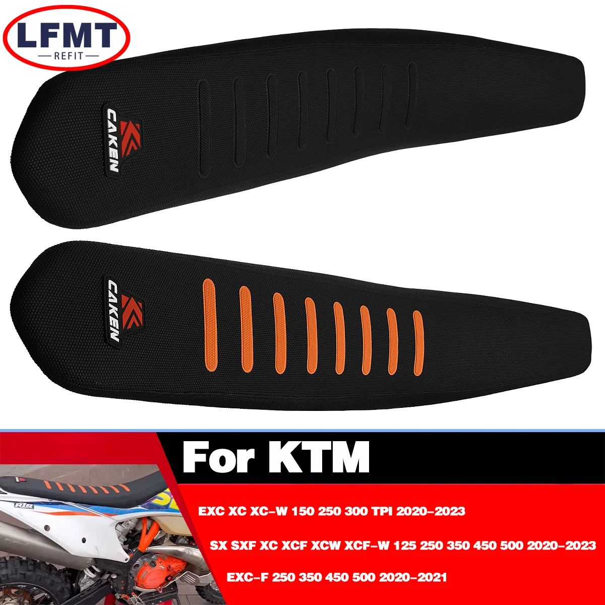 

For KTM SX XS-F EXC EXC-F XC XC-F XCF-W TPI 150 250 350 2020-2022 Motorcycle NEW 2023 Cushion Saddles Antiskid Waterproof Seat