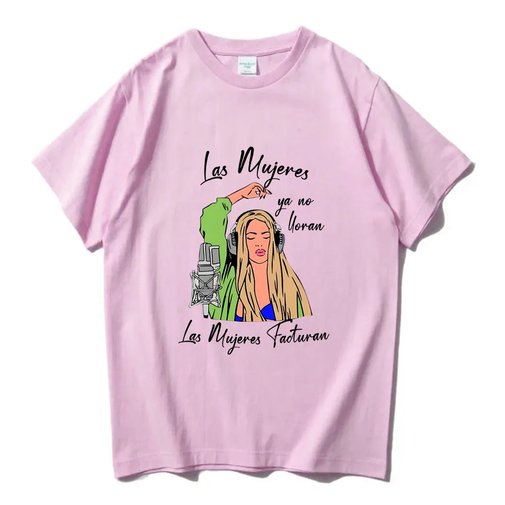 Shakira Singer Printing T-shirts Short Sleeve Cotton Summer Tee-shirt Casual High Quality Comfortable Tshirts Streetwear Women