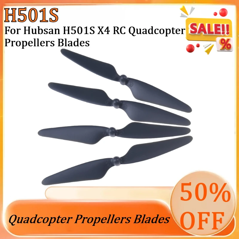 

New High Quality Propeller for Hubsan H501S X4 RC Quadcopter Propellers Blades Black