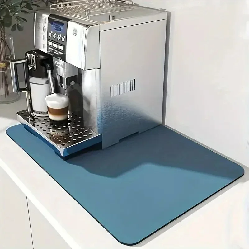 Kaffeemaschine, rutschfest, rein, mehrfarbig, wasserdicht, hitzebeständig, leicht zu reinigen, Matte, Teppich für Küchenarbeitsplatte, Heimdekoration – Detail 6