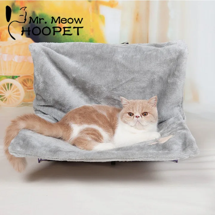 HOOPET Warm Cat Cradle Pet Cat Hammock Cat Radiator Lounge for Cat Kitty Hanging Bed Cosy Carrier Pet Bed Seat Hammock