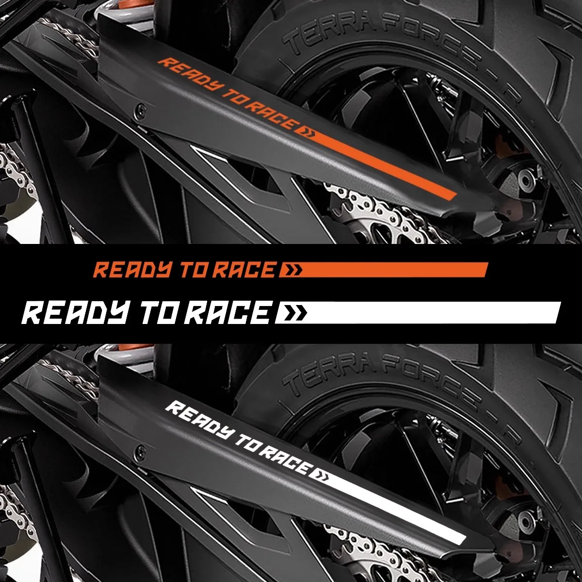 

Подходит для наклеек KTM, водонепроницаемые модифицированные аксессуары, вал трансмиссии, задний коромысло, декоративная наклейка для мотоциклов