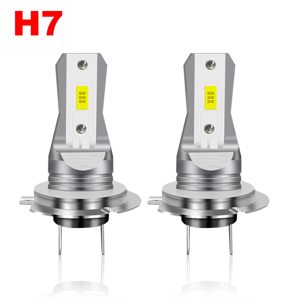 2 قطعة H7 H4 H1 H3 9006 9005 PSX24W السوبر مشرق CSP سيارة الضباب مصابيح كهربائية H11 H8 100W 12000K 6000K 3000K CSP سيارة LED مصباح 12V X3