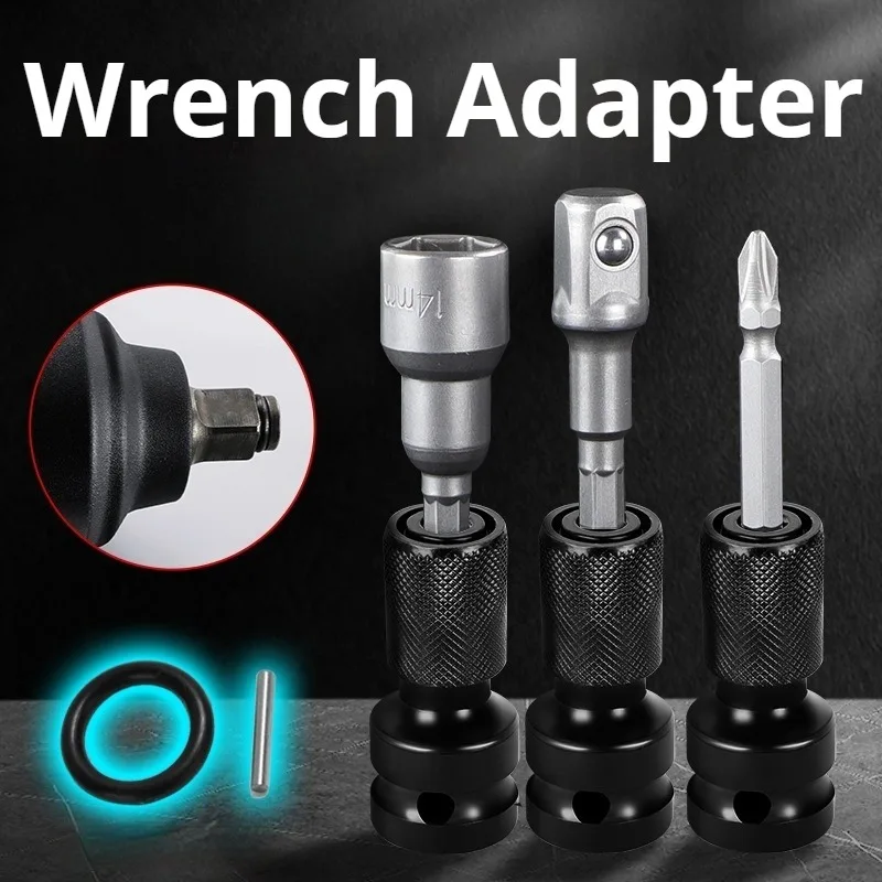 Impact Wrench Electric Drill Adapter Automotive Mechanic’s Workshop Tool Portable Professional Woodworking Electric Power Tools