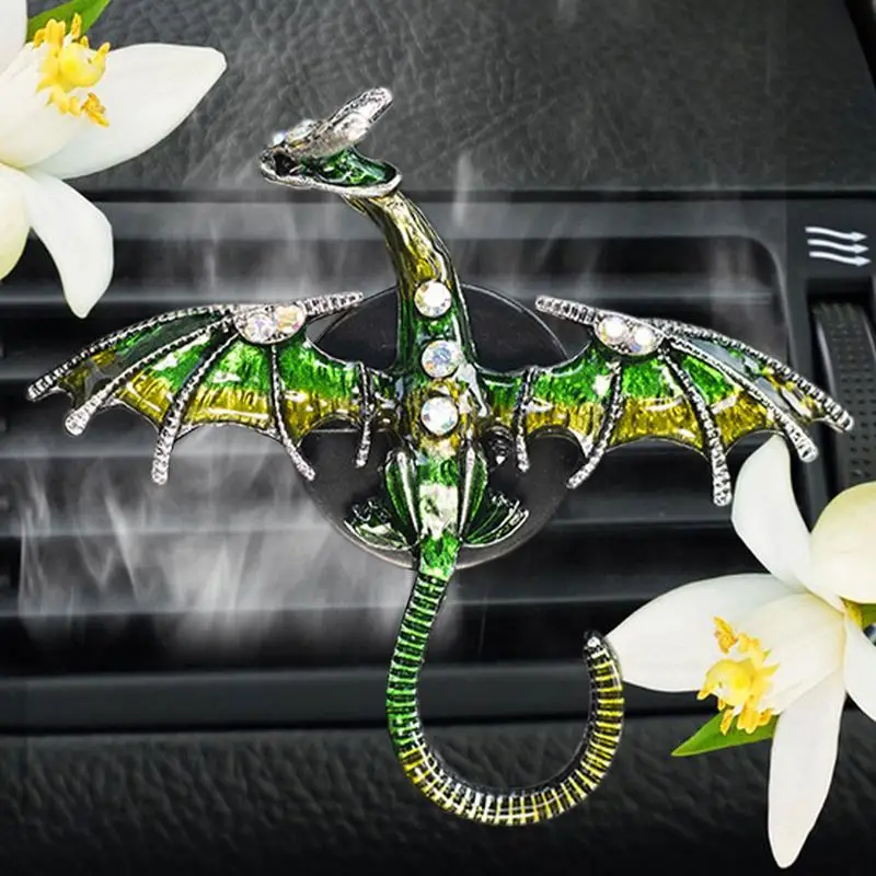 Car Air Fresheners Aromatherapy Clip Auto Little Flying Dragon Diffuser Clip Car Perfume Diffuser Clips Vehicle Accessories