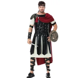 Costume de Cosplay Médiéval pour Homme, oral alier Royal Romain Kokor, Tenue de Carnaval Européen, Soldat Everak, pour Halloween