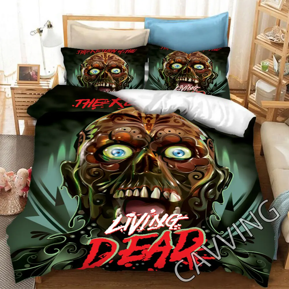 

Return Of The Living Dead 3D Printed Bedding Set Duvet Covers & Pillow Cases Comforter Quilt Cover (US/EU/AU Sizes) K02