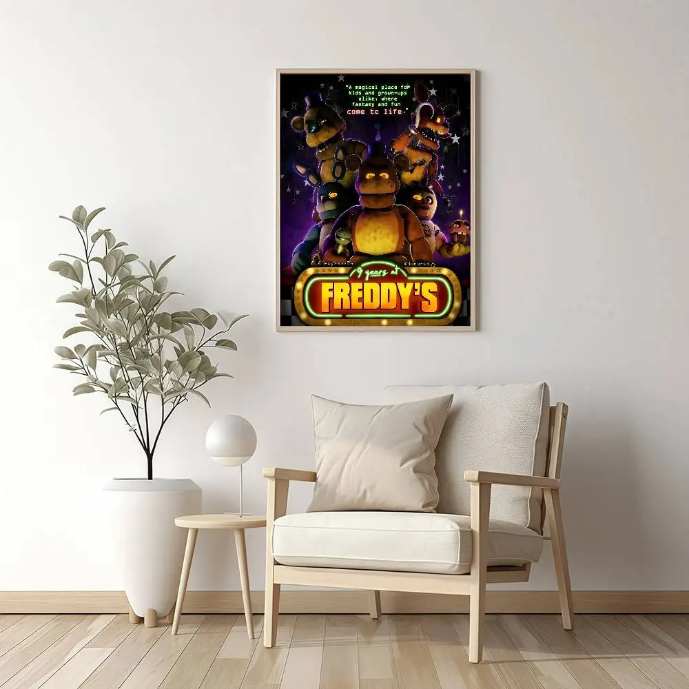 Hot Anime Fnaf Five-nights-At-Freddys Wall Art Prints Canvas Painting Poster Picture For Office Living Room Home Decor