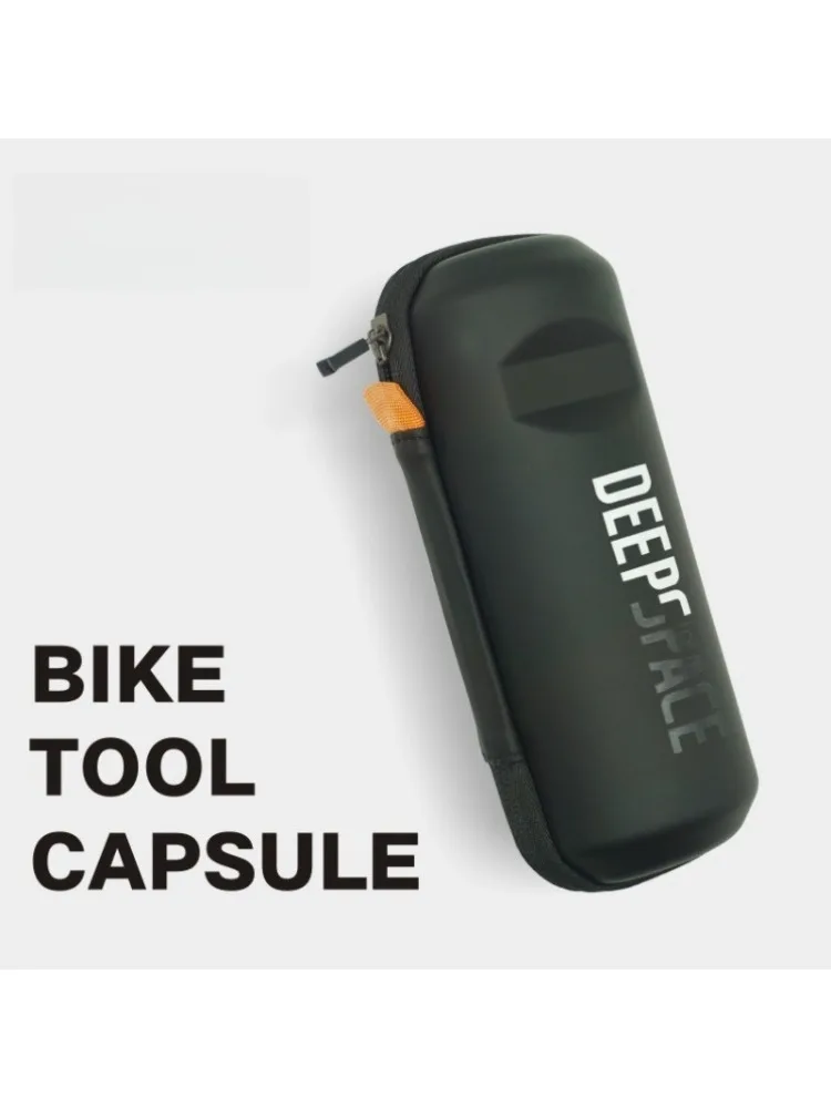 AliExpress 1PCS Hard Shell Bicycle Tool Case - Durable PU Bike Storage Bag for Outdoor Cycling, Travel Essentials Road Bike Accessories