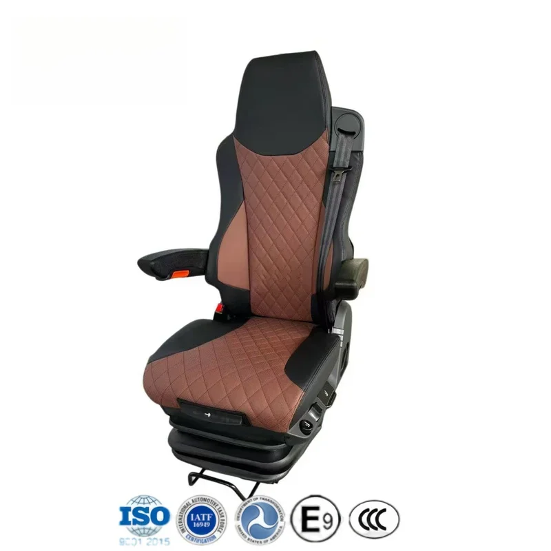 High Quality SUCAN Shandeka Air Suspension Truck Driver Seat with Optional Ventilation Heating Function Durable Truck Interior P