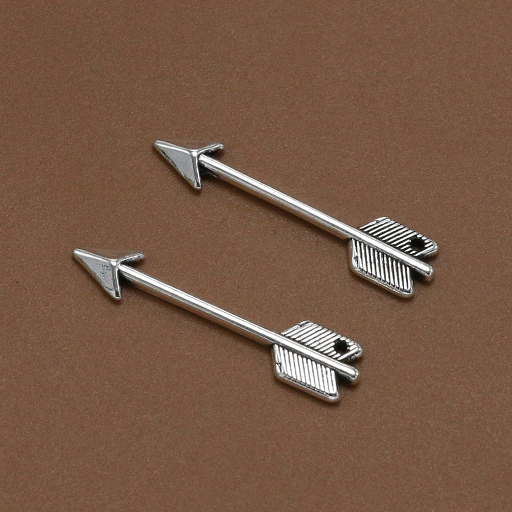

20pcs Arrow Pendant Ornaments Alloy Charms DIY Jewelry Making Pendants Accessories For Necklace Bracelet Earrings Gifts