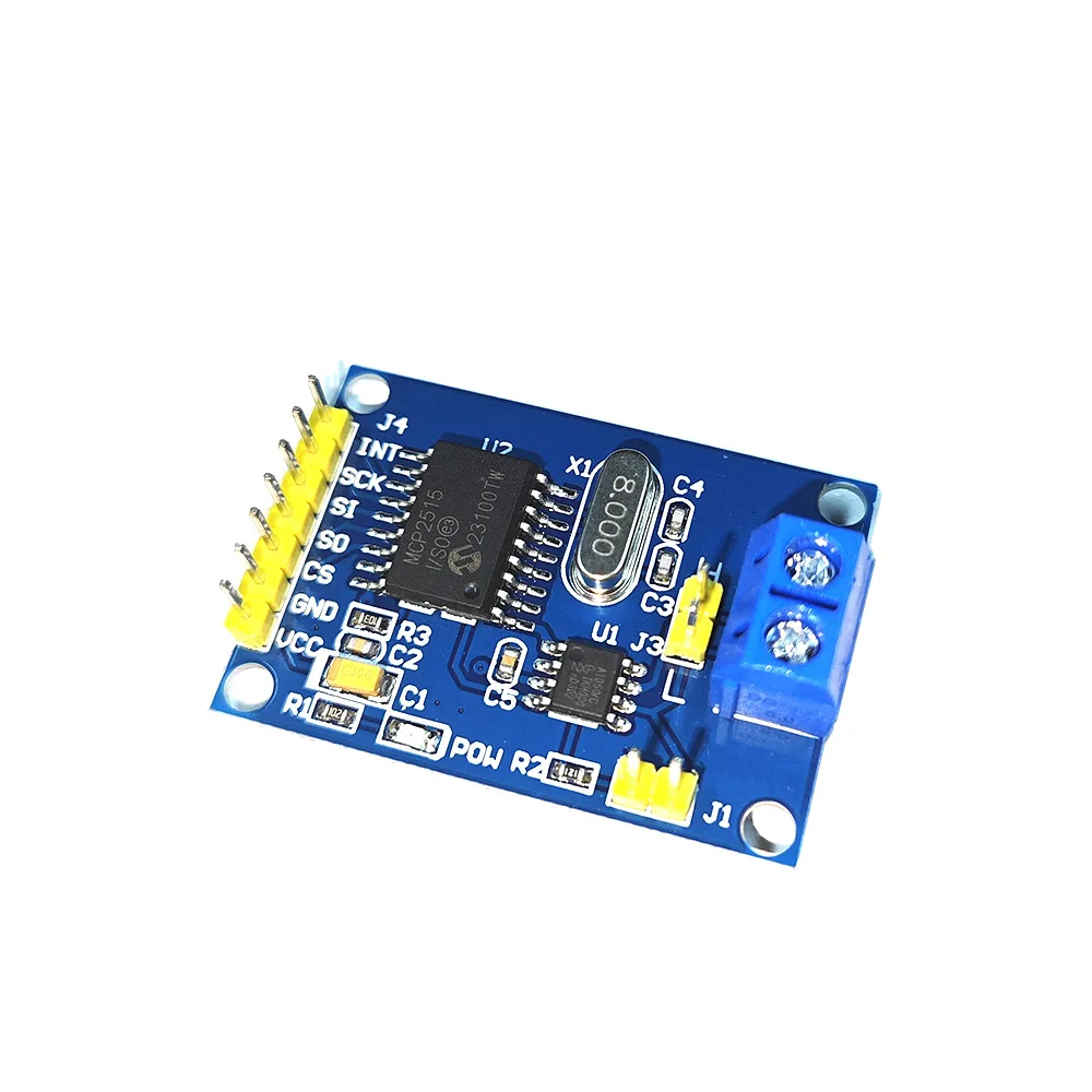 MCP2515 CAN Bus Module Board SPI To Can TJA1050 Transceiver
