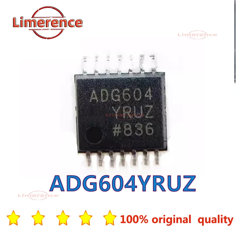 ADG604YRUZ ADG1204YRUZ ADG1404YRUZ ADG3304SRUZ ADG3304WBRUZ ADG604 ADG1204 ADG1404 ADG3304 ADG3304 IC Chip TSSOP-14