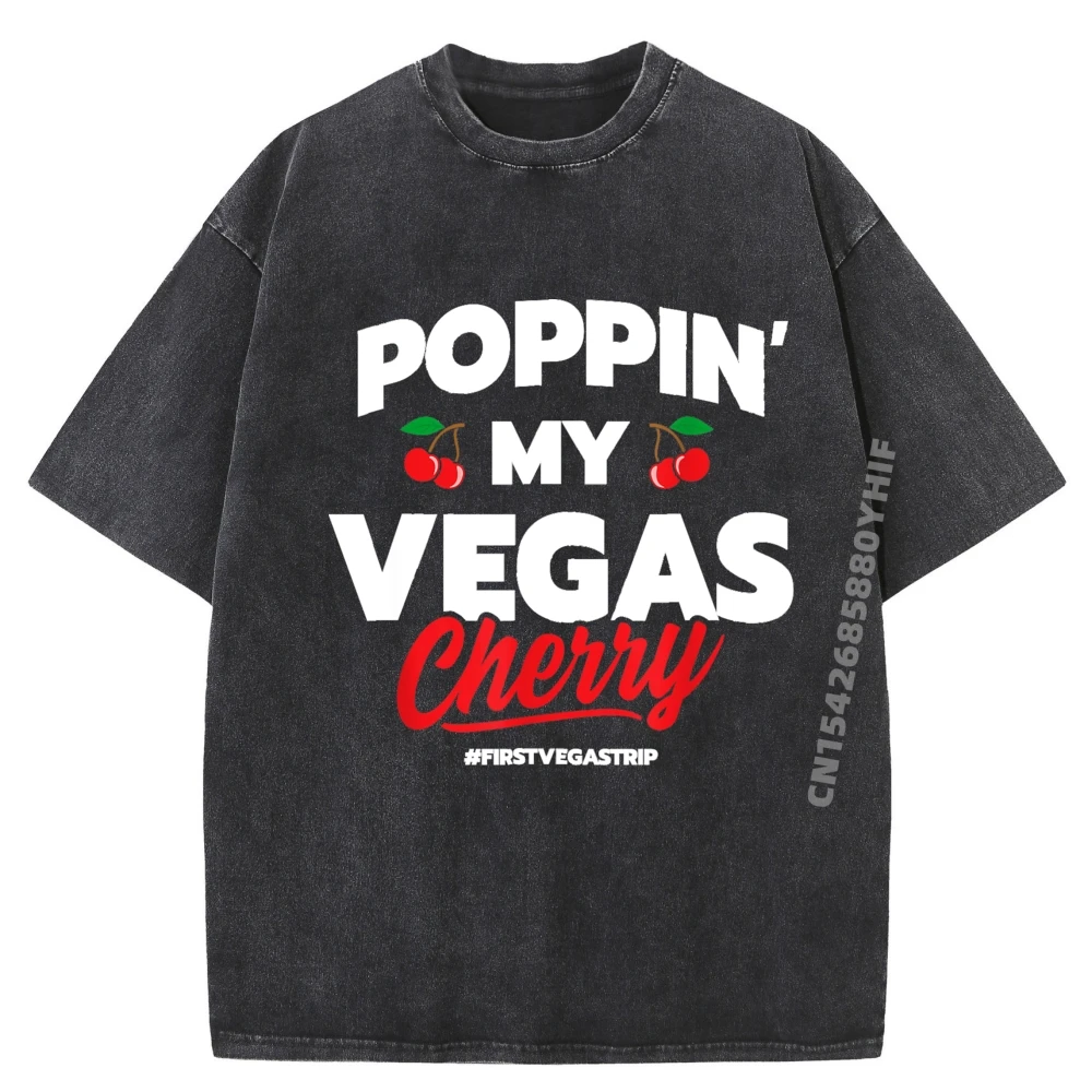 

Funky Female Tops Tees Vegas Trip Couples Vacation Print T-shirts Men Comfortable Washed Shirt Gift Tshirts Streetwear