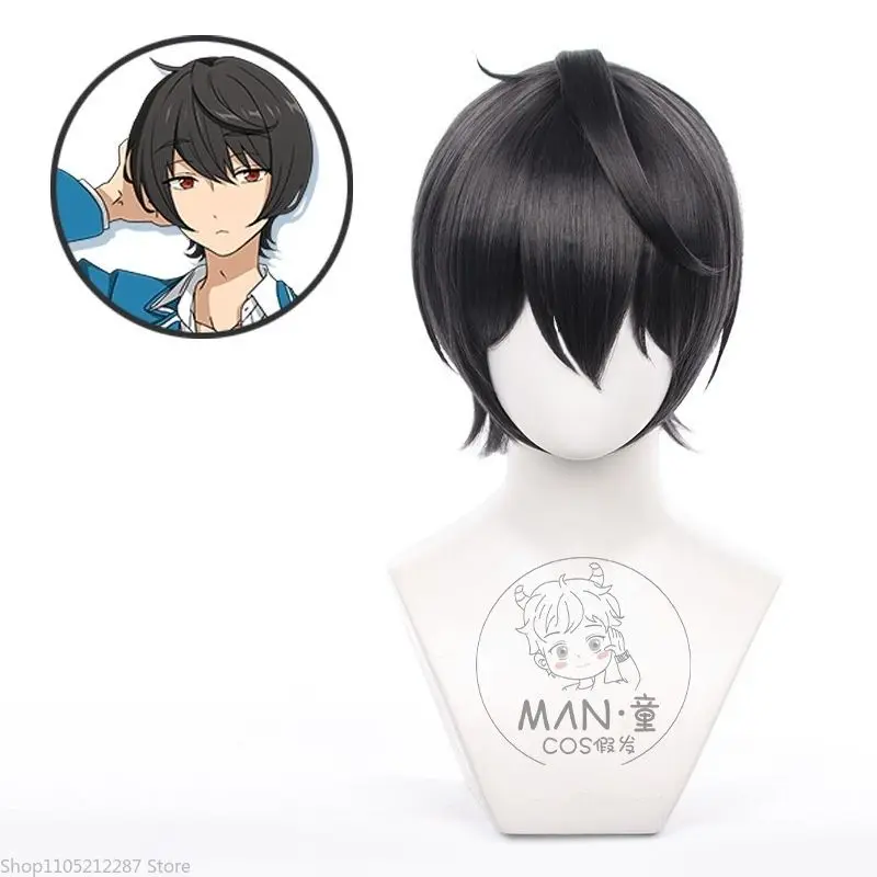 

2 Ritsu Sakuma, парик для косплея, аниме, игра, ролевая игра, костюм для вечеринки, реквизит, синтетические волосы, термостойкое волокно