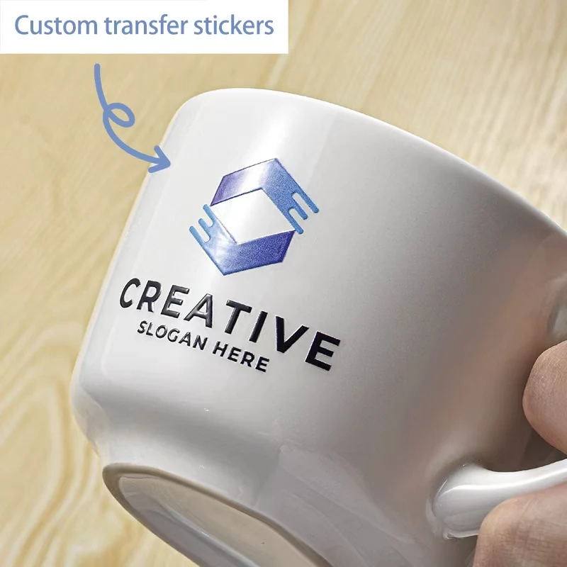 

50 шт. 3D цветная УФ-переносная наклейка DTF Печать логотипа бренда Кристаллическая этикетка Золото Серебро Тисненая наклейка Водонепроницаемый рельеф