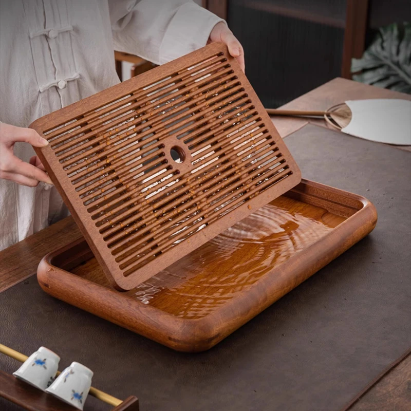 

Party Negotiating Tea Trays Make Tea Restaurant Small Kung Fu Tea Trays Vintage Wood Home Bandeja De Té MHCP