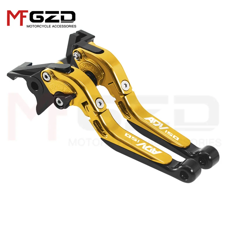 For HONDA ADV 150 2019-2020 Motorcycle Accessories Extendable Folding Adjustable Brake clutch Handle levers adv150