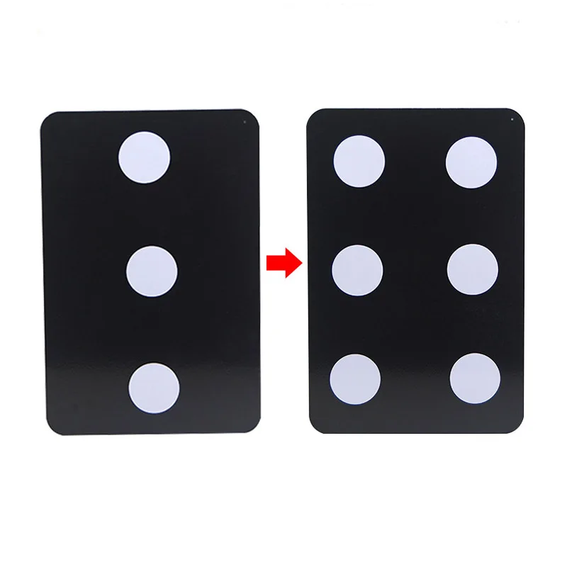 1pcs Multiplying Dot The Move of the Spots Magic Tricks Comedy Stage Magia Gimmick Mentalism Gimmick Props Magie Professioal