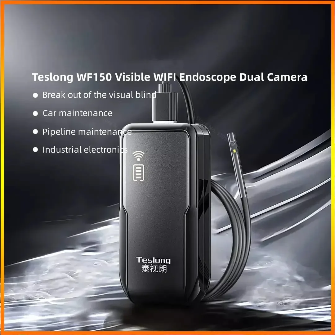 

Эндоскоп Youpin Teslong WF150 с Wi-Fi и двойной камерой
