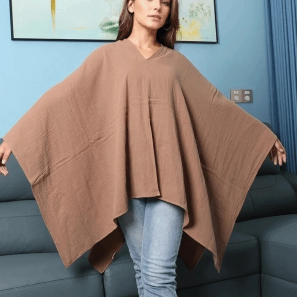 Solid Color Maternal Nursing Covers Comfortable Soft Breastfeeding Blanket Breathable Stroller Blanket Feeding Clothes