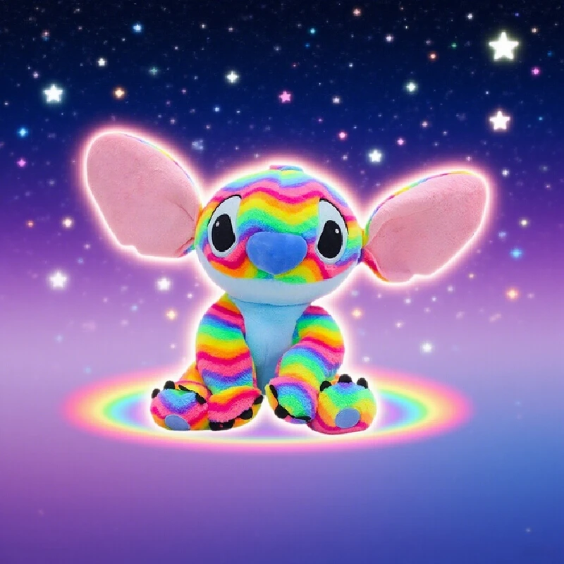 

Товары в стиле аниме, красочная стежка, милая мультяшная фигурка, плюшевая кукла, эмоциональный исцеляющий компаньон, кукла, подушка, праздничный подарок, игрушка