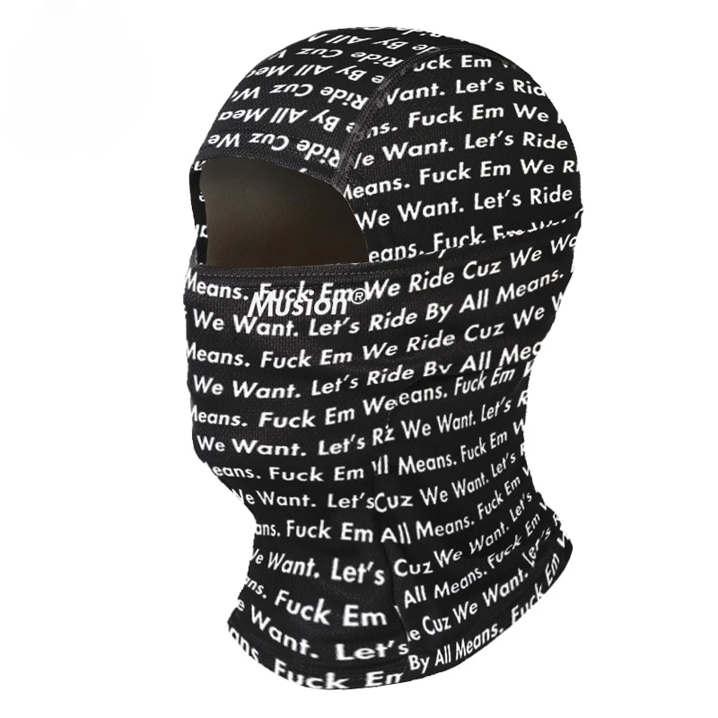 Musion - Fashion Paisley Print Balaclava Original Face Mask Outdoor Sports Bandana Riding Headband Scarf