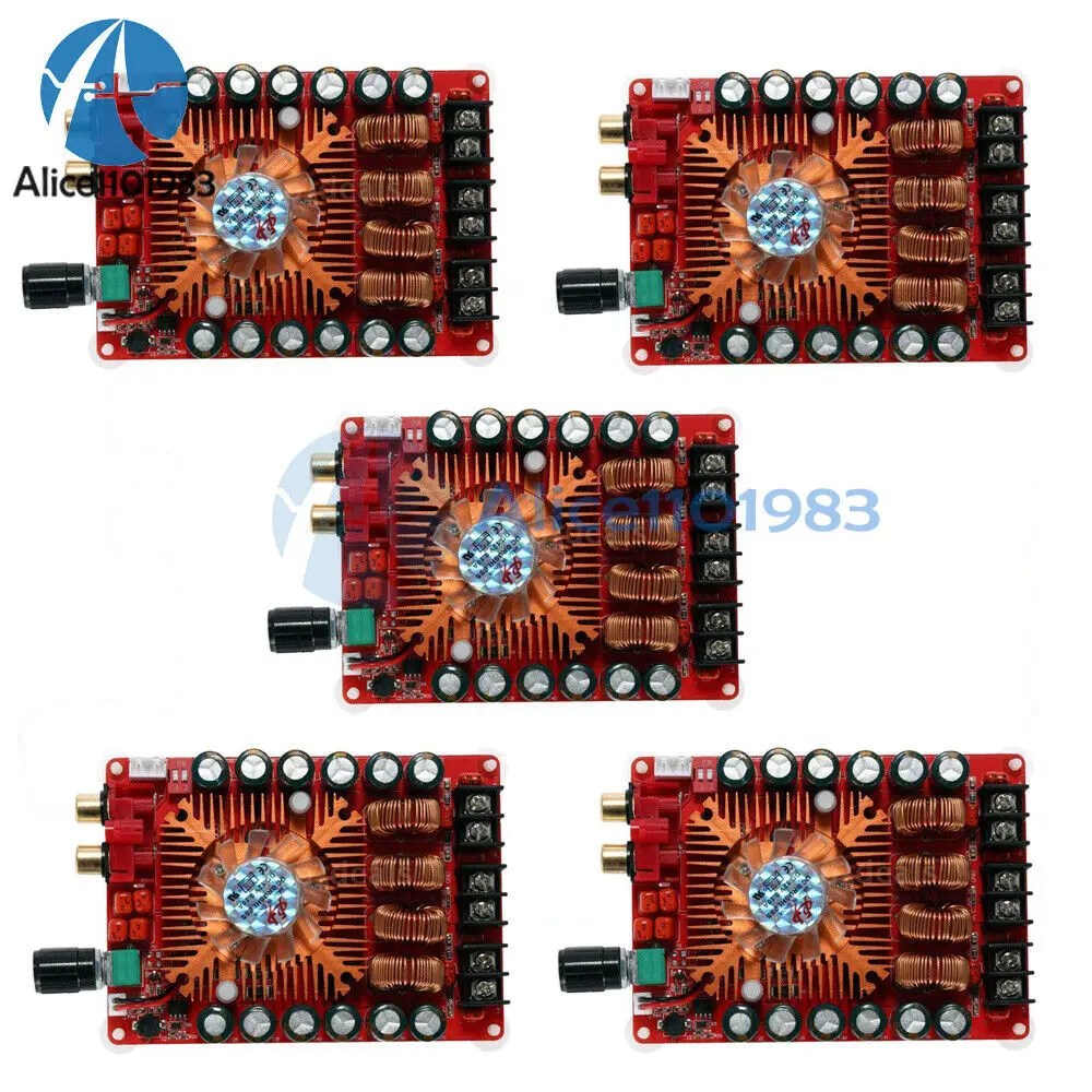 

5PCS TDA7498E 160W+160W Dual Channel Audio Stereo Power Amplifier Board
