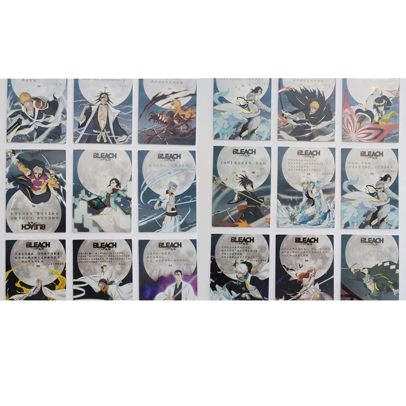 Anime Bleach SSR UR MR Set of Card Kurosaki Ichigo Kuchiki Rukia Inoue Orihime Hitsugaya Toushirou Collection Birthday Gift Toys