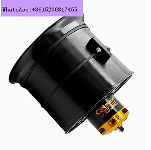 

QX-MOTOR 70mm EDF QF3027 2200KV 6S Brushless Motor 12 Blades Ducted Fan for RC Airplane Ducted Fan Plane DIY Parts