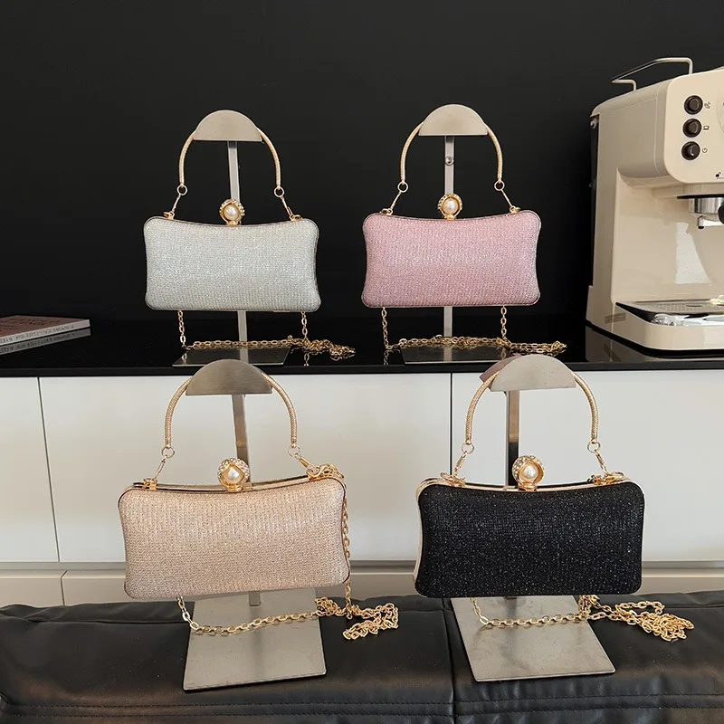 

New Banquet Handbag Girls Summer New High-end Fashion Temperament Messenger Shoulder Bag Party Bag